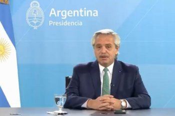 El presidente Alberto Fernández participó este miércoles de la apertura del Foro Generación Igualdad 2021