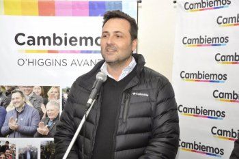 Víctor Aiola, intendente de Chacabuco, cuestionó la vacuna rusa. 
