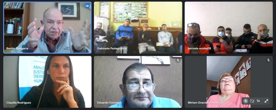 El curso de alfabetización en cárceles comenzó ayer