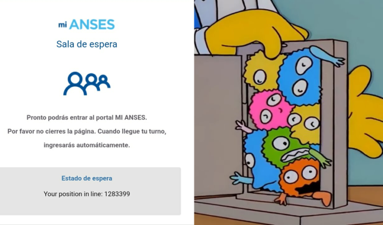 Anses: los memes por la sala de espera para cobrar el bono