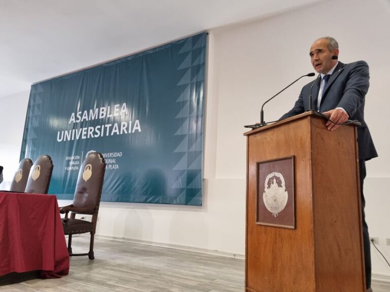 Contundente apoyo para la elección del nuevo presidente de la UNLP
