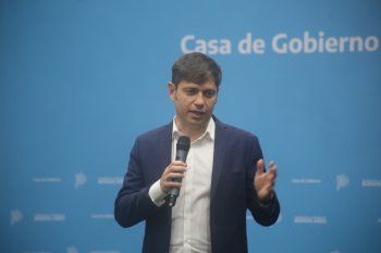El gobernador Axel Kicillof señaló los problemas de recursos de la provincia de Buenos Aires.