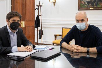 kicillof cruzo a larreta por la coparticipacion: yo vi a macri favorecer a caba