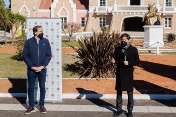 Axel Kicillof y Julio Garro, enfrentados por diferencias políticas y por la deuda de la tasa de capitalidad para La Plata.
