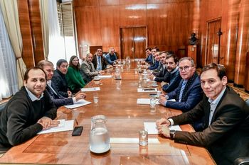 Silvina Batakis se reunió con intendentes del Conurbano