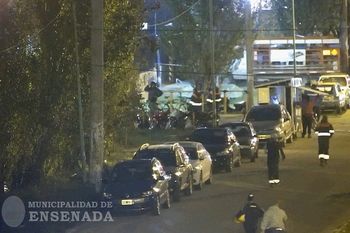 Balla campal de la UOCRA en Ensenada
