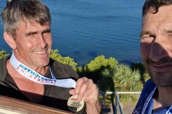 David Cassani y Hernán Fourcade son los primeros argentinos en alcanzar el podio en el Mundial de Bomberos