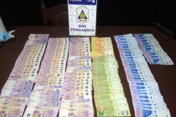Los presuntos boqueteros cayeron con 82.000 pesos