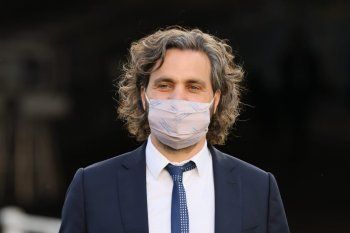coronavirus: cafiero se refirio a la variante delta