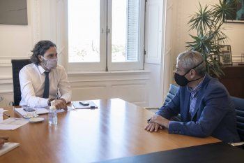 Cafiero se reunió con Ferraresi por los planes de vivienda Cafiero se reunió con Ferraresi por los planes de vivienda