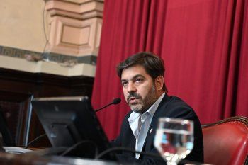 Bianco visitó la Legislatura bonaerense