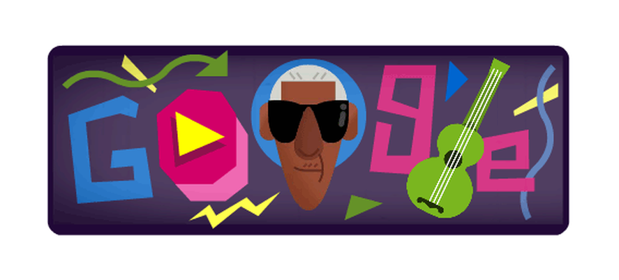 Google le dedicó su doodle de hoy un cantante, compositor y guitarrista brasileño.