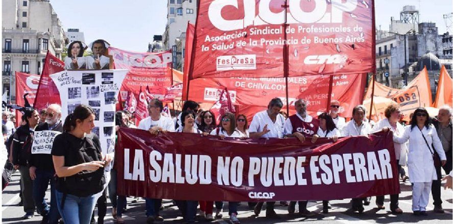 Médicos y profesionales de la Salud convocan a un paro este miércoles 25