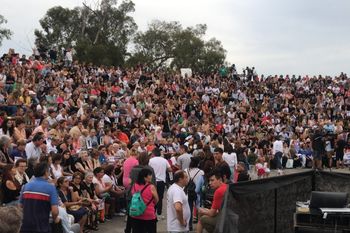 El masivo acto en recuerdo a Fernando Báez Sosa y el apoyo a su familia.