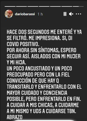 Instagram de Dario Barassi