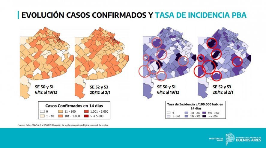 Coronavirus: Así está la provincia de Buenos Aires | Infocielo