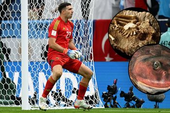 El homenaje al Dibu Martínez.