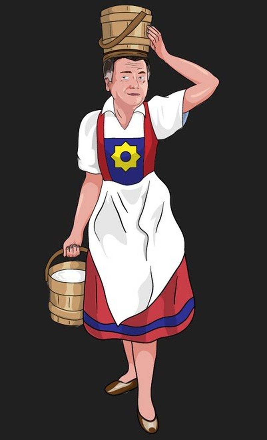 Dibujos y sátiras hacia Jair Bolsonaro en el sitio de Internet que lleva su nombre. Alguien compró el dominio que desde su entorno se olvidaron de renovar 