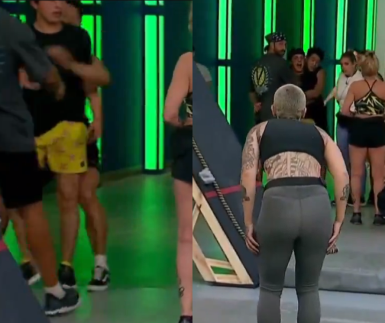 Furia cacheteó al Paisa y coquetea con la expulsión: otro día en Gran Hermano