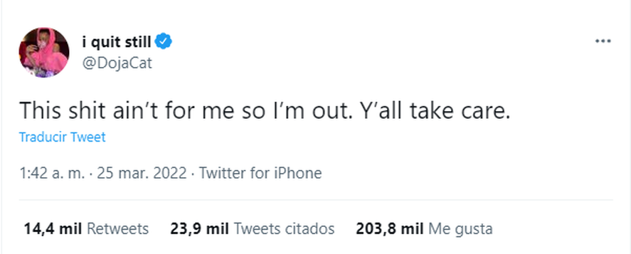 Doja Cat contra el público paraguayo