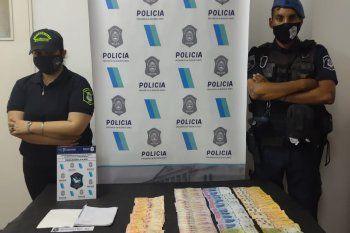 En una persecución secuestraron cocaína, dinero, celulares y un cuaderno