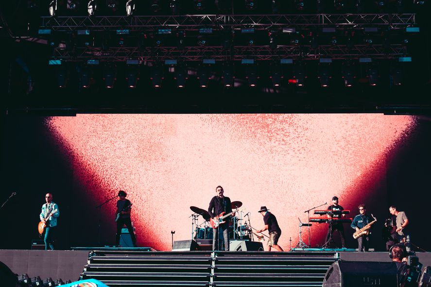 La banda uruguaya No Te Va Gustar, una de las más convocantes de la jornada. Foto: Noelia Torres - Infocielo
