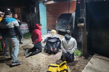 la plata: entradera, allanamiento y sorpresa ante una madre complice