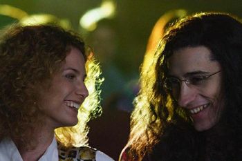 Daryna Butryck interpreta a Cecilia Roth en la serie sobre Fito Paez. 