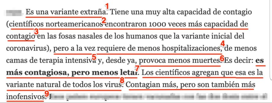 El fragmento en el que Joaquin Morales Solá realiza nueve afirmaciones científicas, refutadas por el inmunólogo Ernesto Resnik