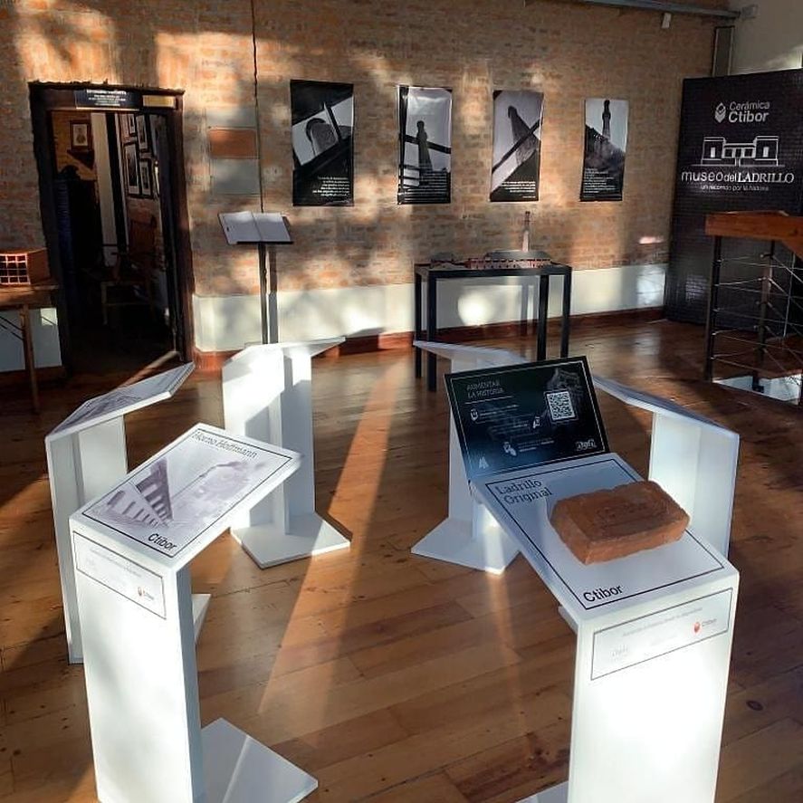 El Museo del Ladrillo cuenta con cinco salas cuyo concepto y valor gira en torno a un mismo producto: el ladrillo.