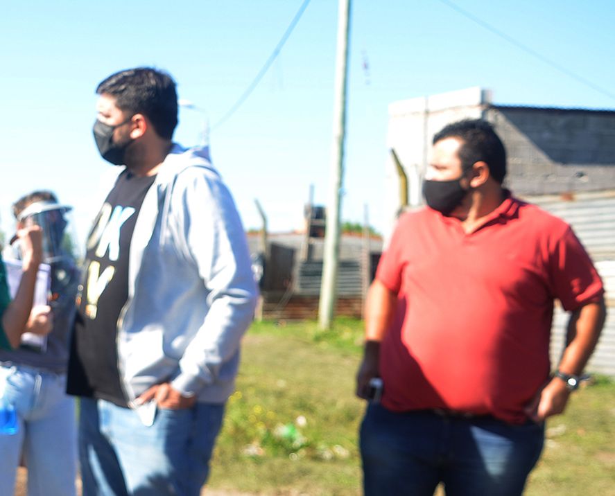 El exsecretario municipal de Olavarría Diego Robbiani y el exasesor municipal Mariano Ciancio