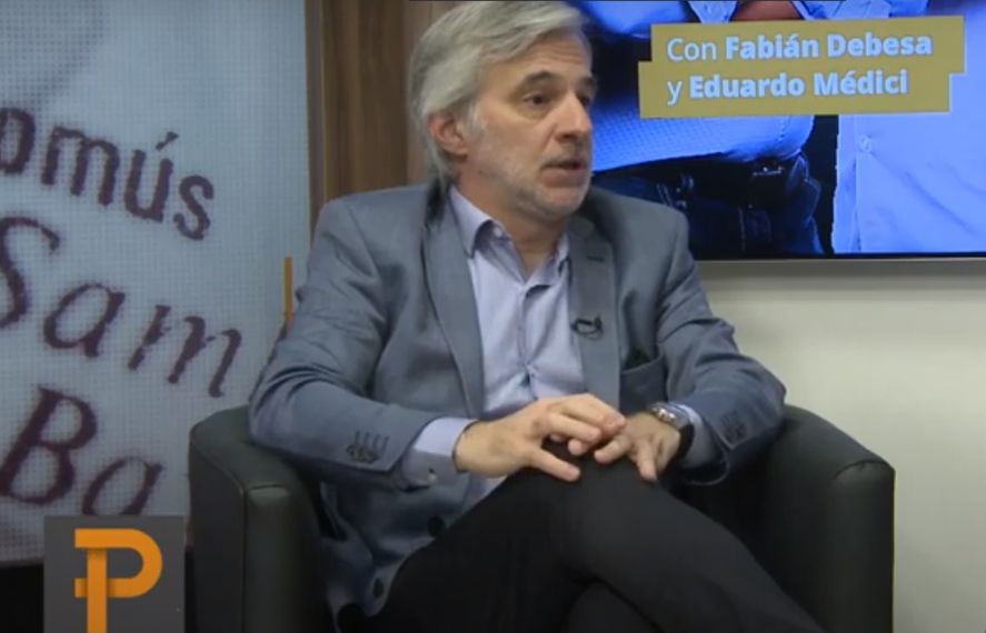 El titular de la red de la sociedad civil “VacunaMe”, Francisco Da Giau, en LadoP