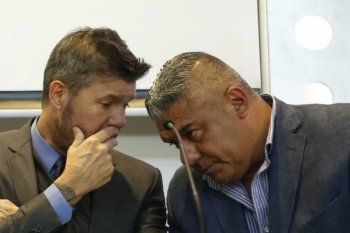 Tinelli y Tapia, la cabezas de LPF y AFA, aún no explicaron la definición de la Zona Campeonato a falta de un fecha.