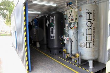 se instalo una planta de oxigeno para abastecer hospitales en ensenada