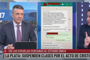 La Provincia aclaró que no se suspenden las clases por el acto de Cristina