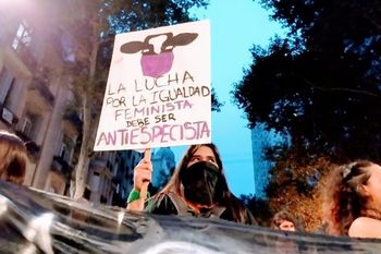 El feminismo antiespecista volverá a marchar este 8M