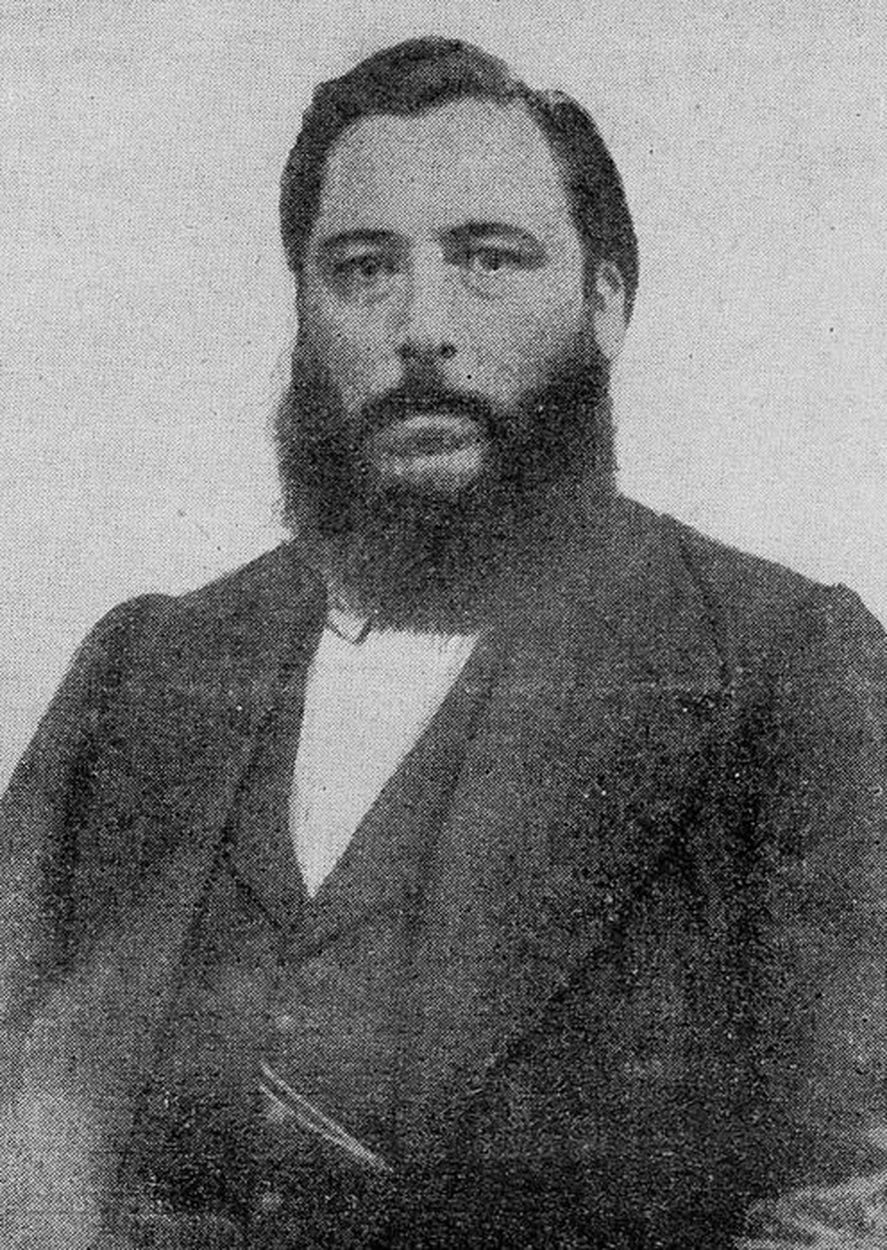 José Hernández, autor del "Martín Fierro". 