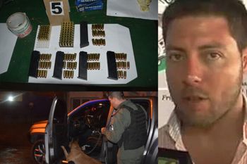lider ruralista entrerriano detenido con drogas y un arsenal de armas