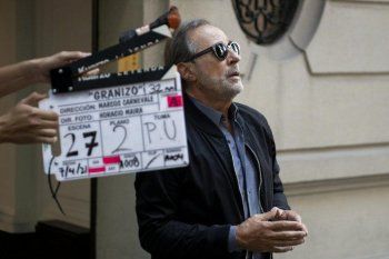 Francella se encuentra filmando Granizo, la nueva película de Carnevale. 