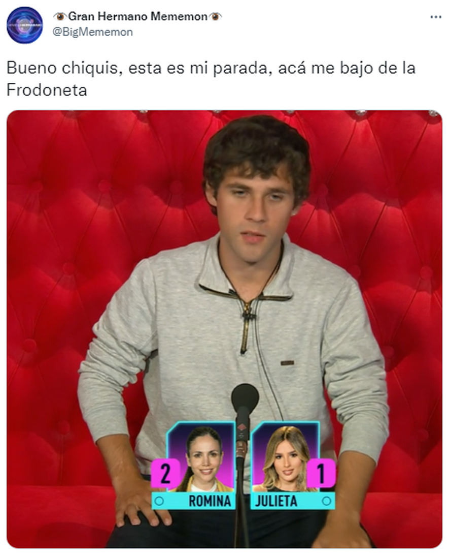 Éxodo masivo de la frodoneta en Gran Hermano