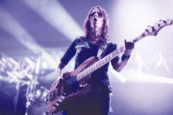 Gabriela Martínez, bajista de Las Pelotas