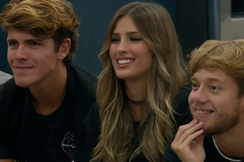 Los tres finalistas de Gran Hermano.