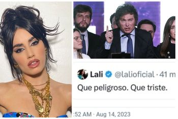 que peligroso, que triste: mensaje de lali esposito se volvio viral