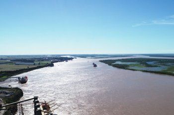 La Administración General de Puertos﻿ realizó un nuevo informe de la Vía Navegable Troncal
