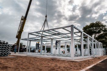Los hospitales modulares permiten acelerar los tiempos de construcción.