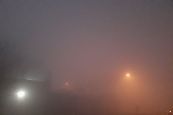 El humo de los incendios afecta a los vecinos de San Pedro (Foto: @Paola05668616)