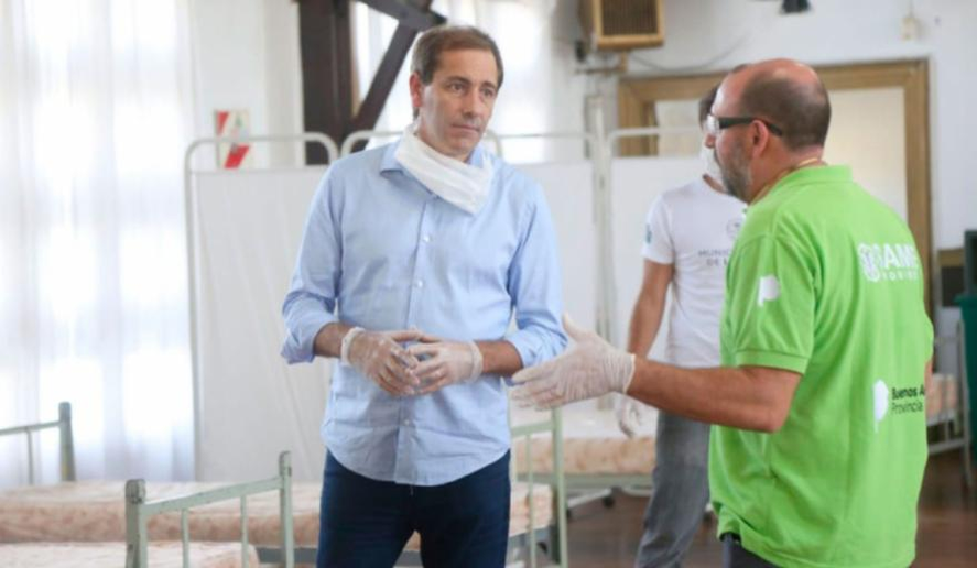 Julio Garro junto a Enrique Rifourcat