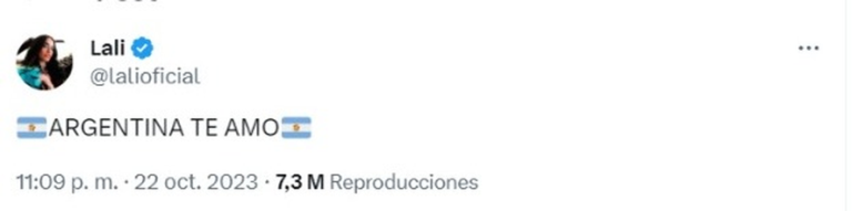 Lali volvió a salir al cruce: “Posta hay gente enojada…?”