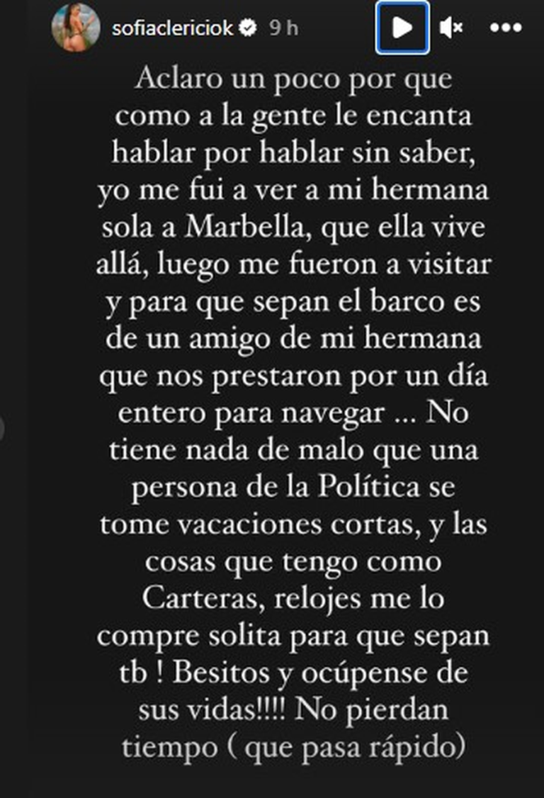 El insólito descargo de la modelo que escrachó a Martin Insaurralde
