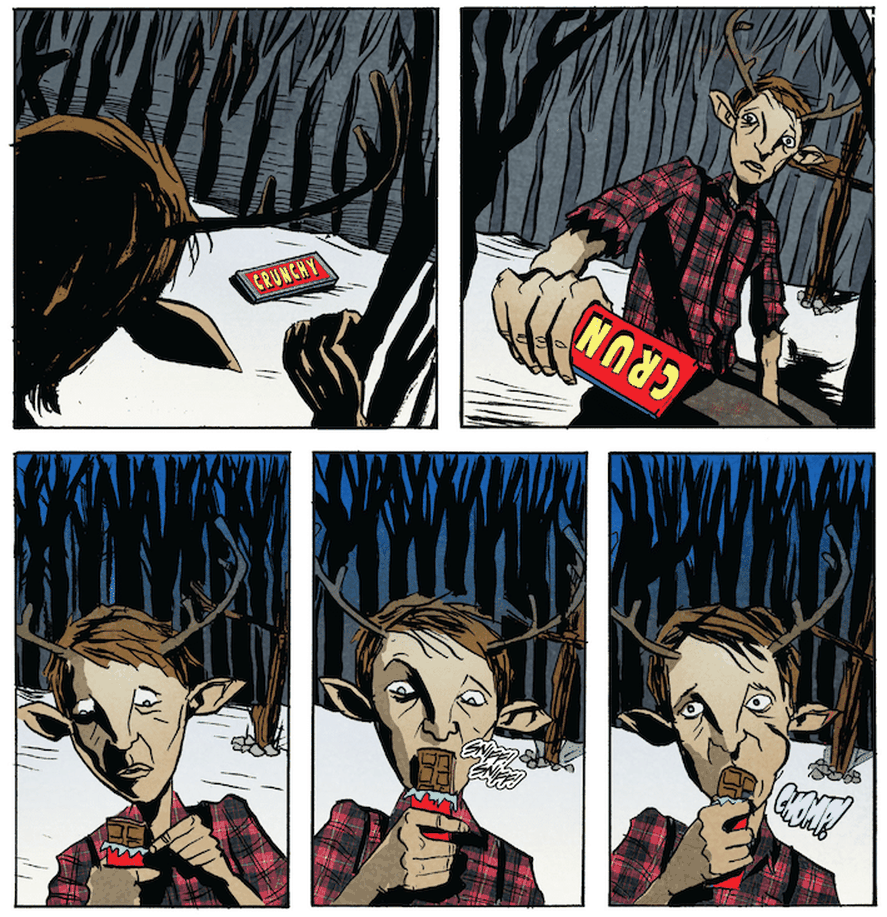 El cómic de Jeff Lemire originalmente expuso la característica de